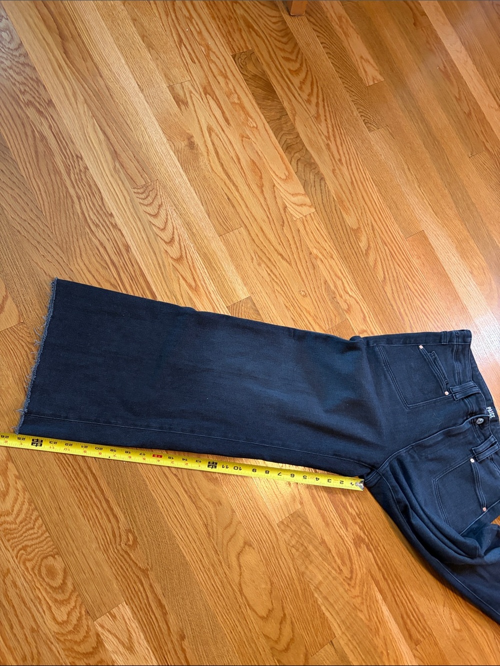 Anthropologie x PAIGE Anessa High Rise Crop Wide Leg Jeans Size 29 NWT - Picture 8 of 15
